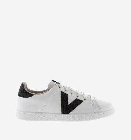 TENIS PIEL & VIRUTAS GLITTER