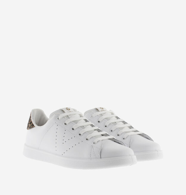 TENIS PIEL & GLITTER
