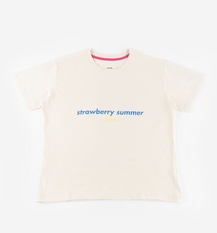 CAMISETA ALGODÓN STRAWBERRY