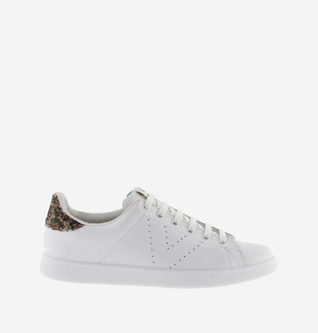 TENIS PIEL & GLITTER