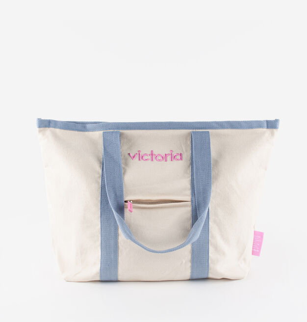 SHOPPER LONA BORDADO