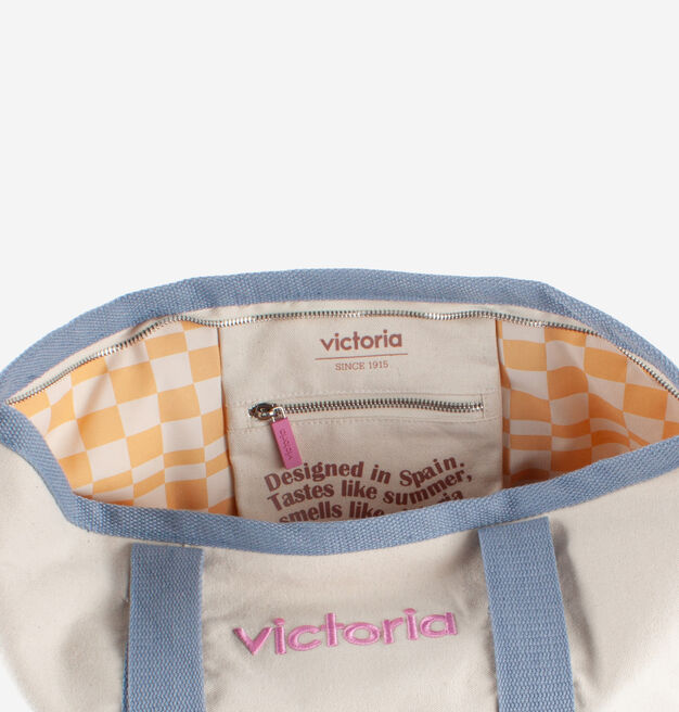 SHOPPER LONA BORDADO
