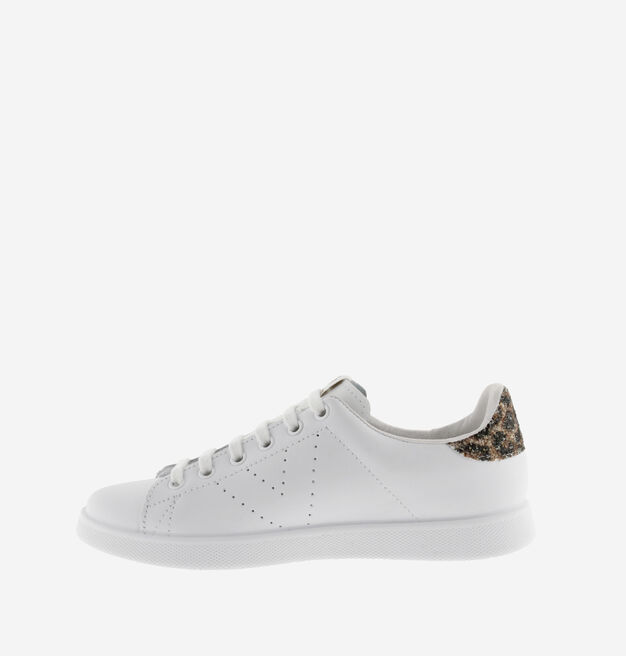 TENIS PIEL & GLITTER