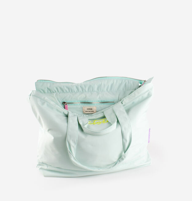 SHOPPER NYLON BORDADO