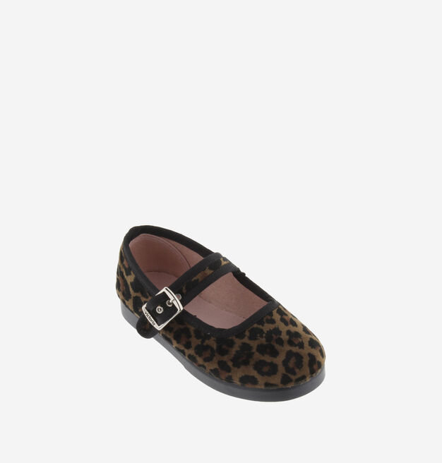 GONG-FU BAILARINA TERCIOPELO ANIMAL PRINT