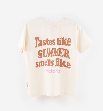 CAMISETA ALGODÓN TEXTO