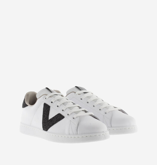 TENIS PIEL & VIRUTAS GLITTER