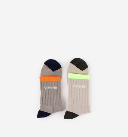 CALCETINES ALGODÓN FLUOR