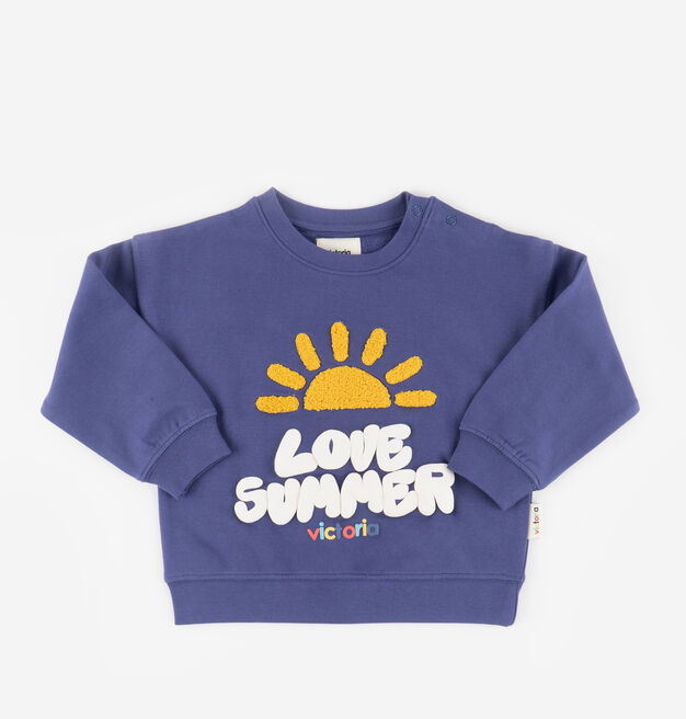 SUDADERA ALGODÓN LOVE