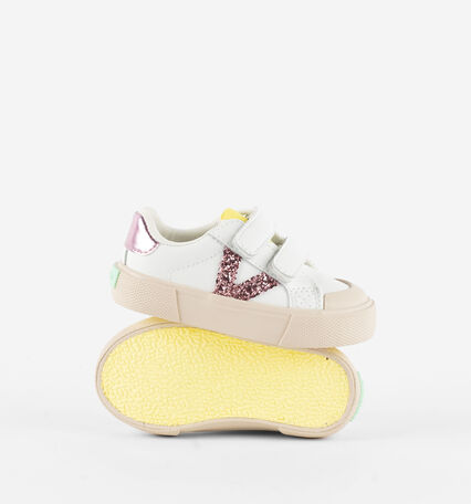 TRIBU BASKET TIRAS EFECTO PIEL & GLITTER