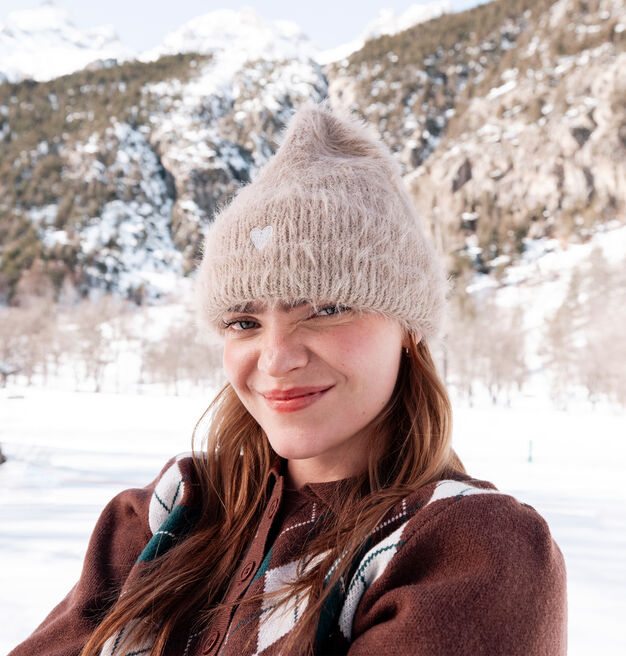 GORRO LUREX CORAZÓN
