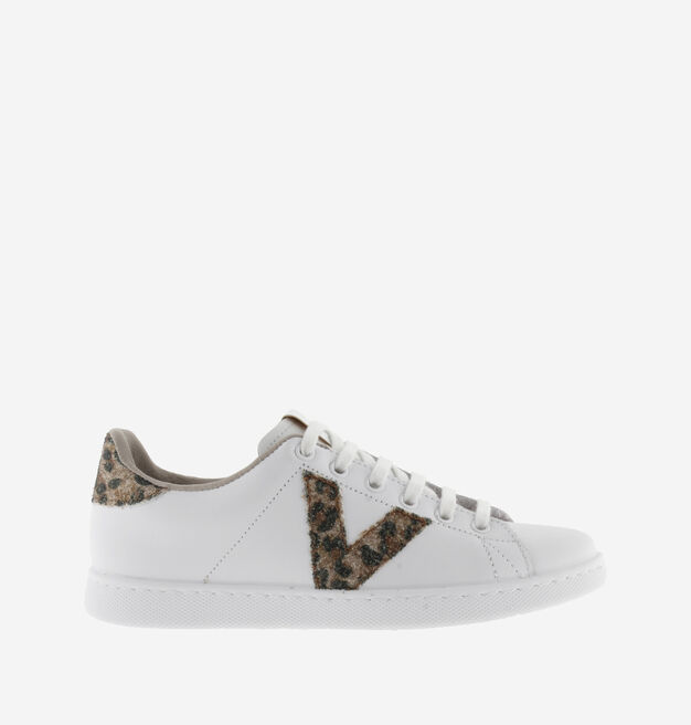 TENIS PIEL & VIRUTAS GLITTER