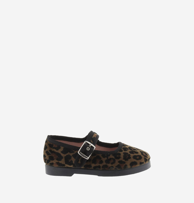 GONG-FU BAILARINA TERCIOPELO ANIMAL PRINT