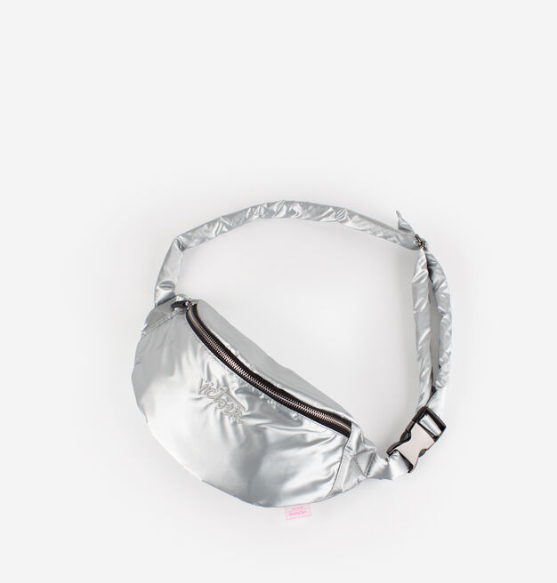 BOLSO RIÑONERA NYLON METALIZADO